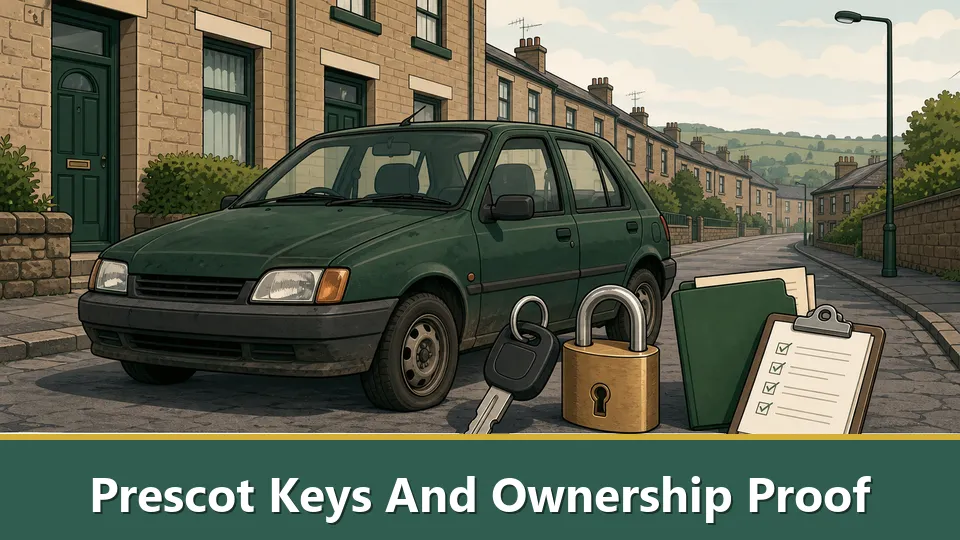 Prescot Keys And Ownership Proof