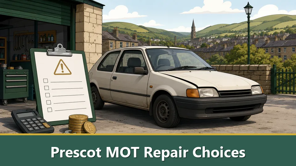 Prescot MOT Repair Choices