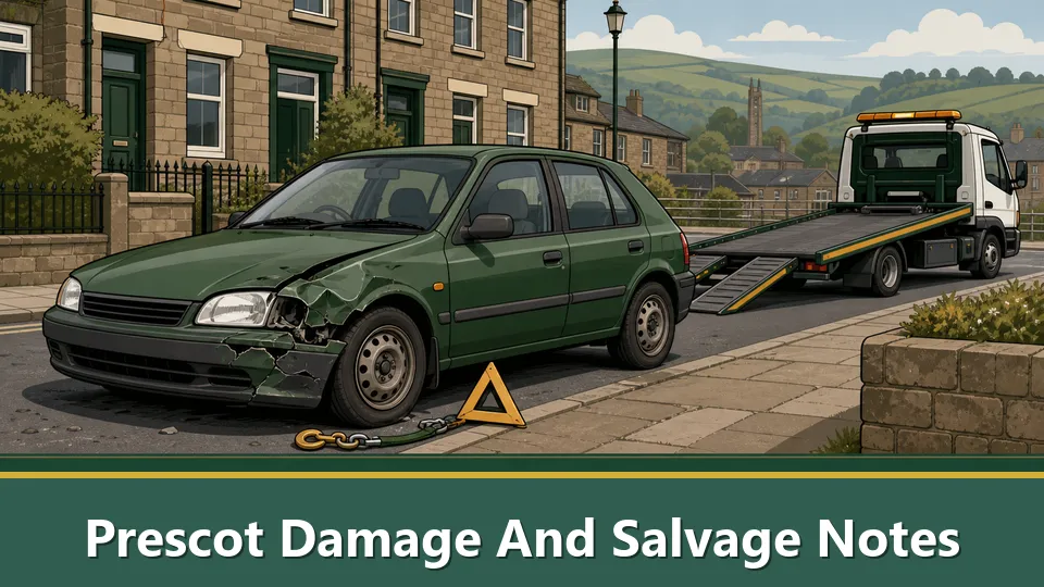 Prescot Damage And Salvage Notes