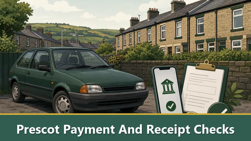 Prescot Payment And Receipt Checks
